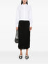 mesh midi skirt